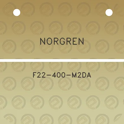 norgren-f22-400-m2da