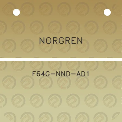 norgren-f64g-nnd-ad1