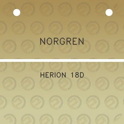 norgren-herion-18d