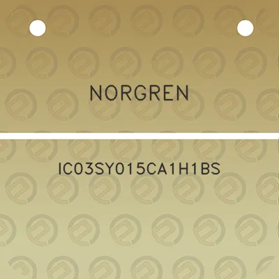 norgren-ic03sy015ca1h1bs