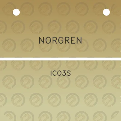 norgren-ico3s