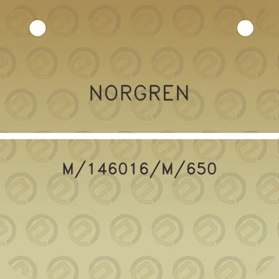 norgren-m146016m650