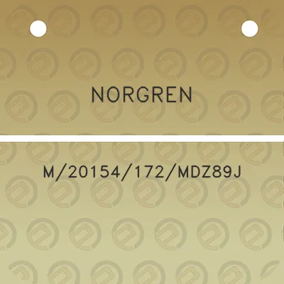 norgren-m20154172mdz89j