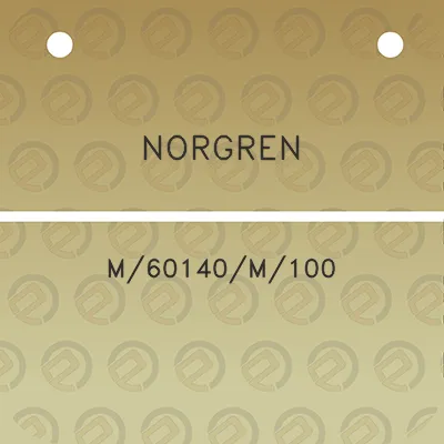 norgren-m60140m100