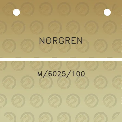 norgren-m6025100