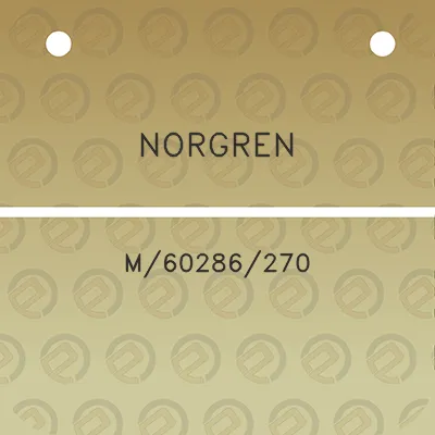 norgren-m60286270