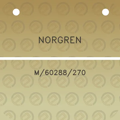 norgren-m60288270