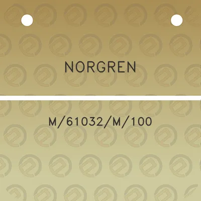 norgren-m61032m100