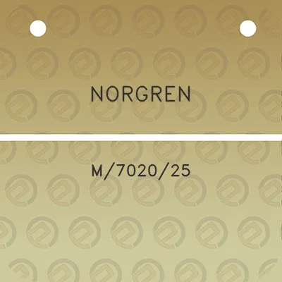 norgren-m702025