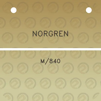 norgren-m840