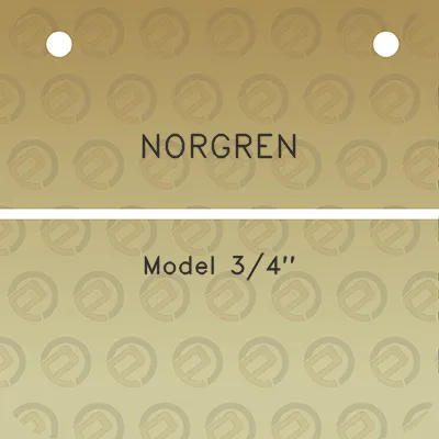 norgren-model-34