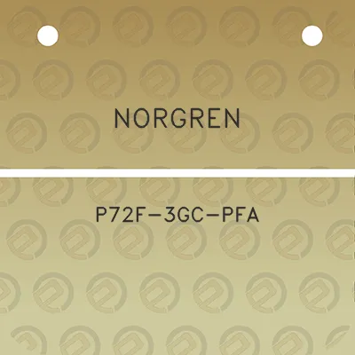 norgren-p72f-3gc-pfa