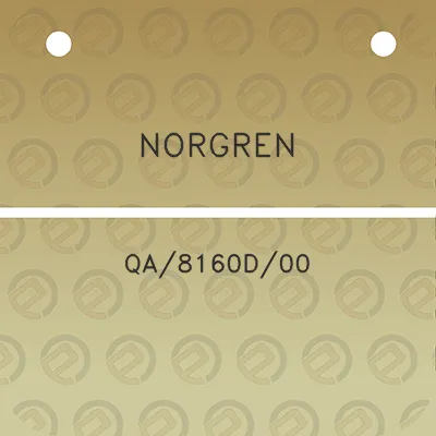 norgren-qa8160d00