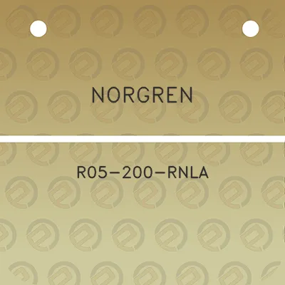 norgren-r05-200-rnla