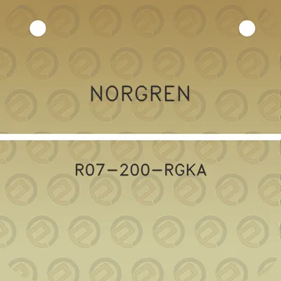 norgren-r07-200-rgka