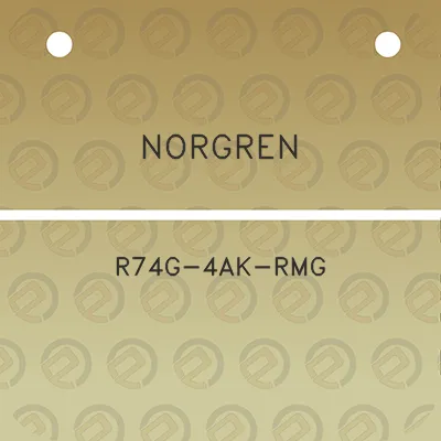 norgren-r74g-4ak-rmg