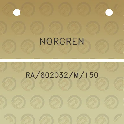 norgren-ra802032m150