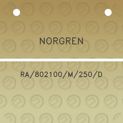 norgren-ra802100m250d