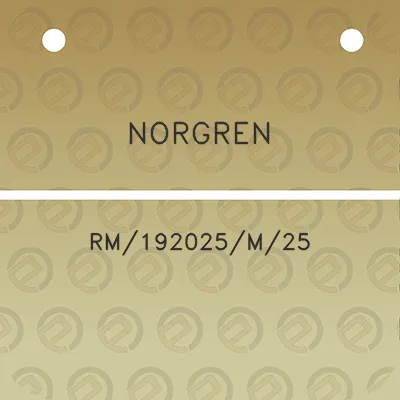 norgren-rm192025m25