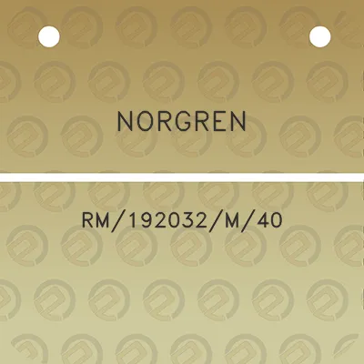 norgren-rm192032m40