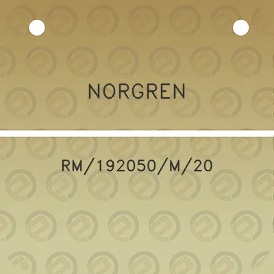 norgren-rm192050m20