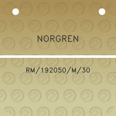 norgren-rm192050m30