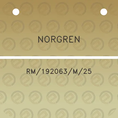 norgren-rm192063m25