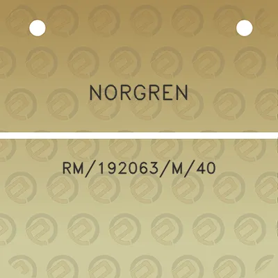 norgren-rm192063m40