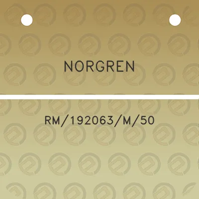 norgren-rm192063m50