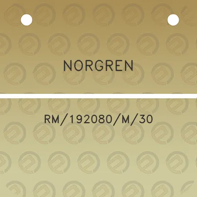 norgren-rm192080m30