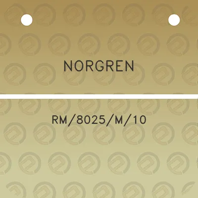 norgren-rm8025m10