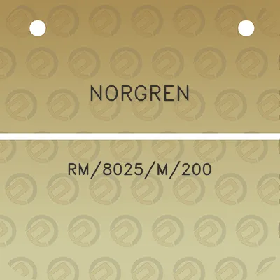 norgren-rm8025m200