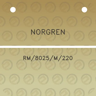 norgren-rm8025m220