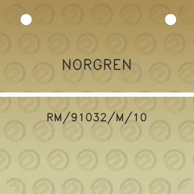 norgren-rm91032m10