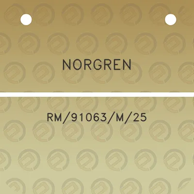 norgren-rm91063m25