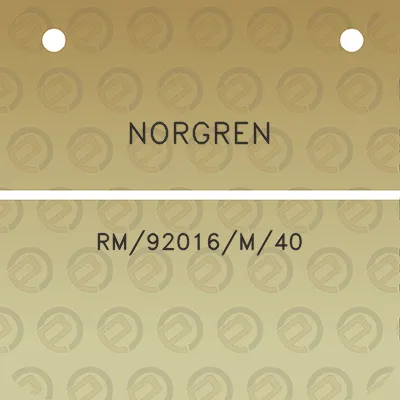 norgren-rm92016m40