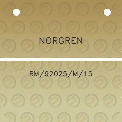 norgren-rm92025m15