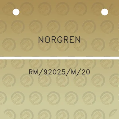 norgren-rm92025m20