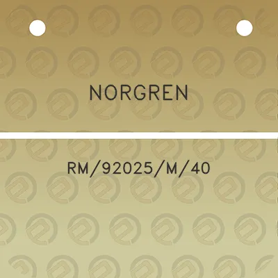 norgren-rm92025m40