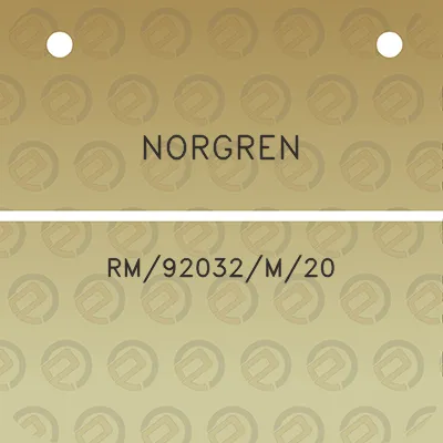 norgren-rm92032m20