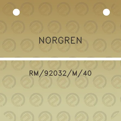 norgren-rm92032m40