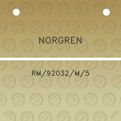 norgren-rm92032m5