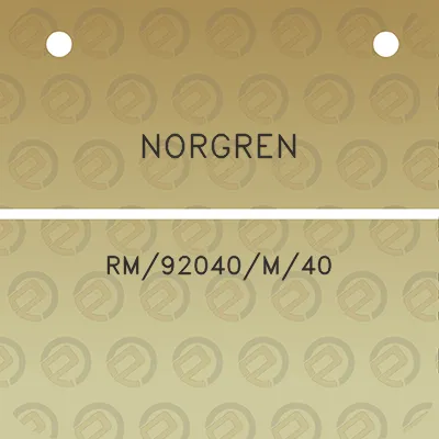 norgren-rm92040m40