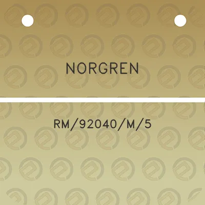 norgren-rm92040m5