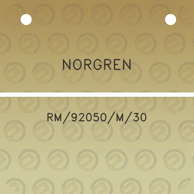 norgren-rm92050m30