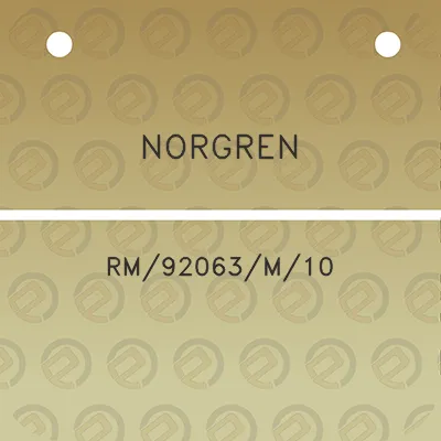 norgren-rm92063m10