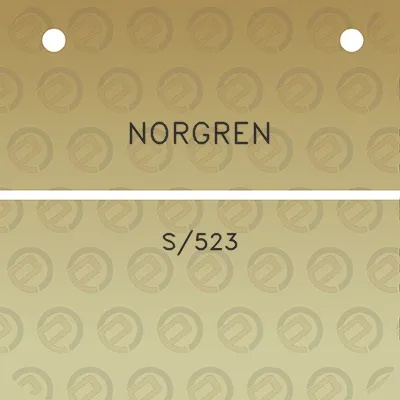 norgren-s523