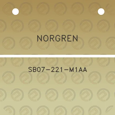 norgren-sb07-221-m1aa