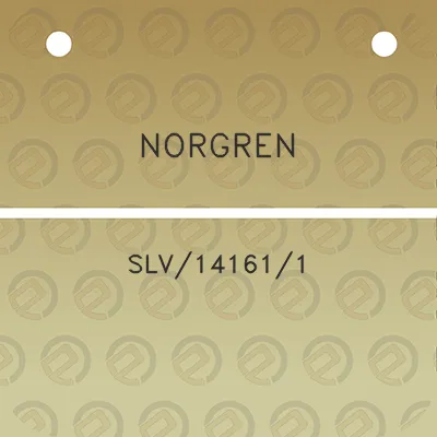 norgren-slv141611