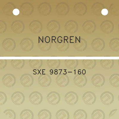 norgren-sxe-9873-160